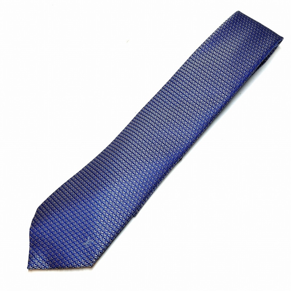 Louis Vuitton Cravat Diamond V Tie, Silk, M71200
